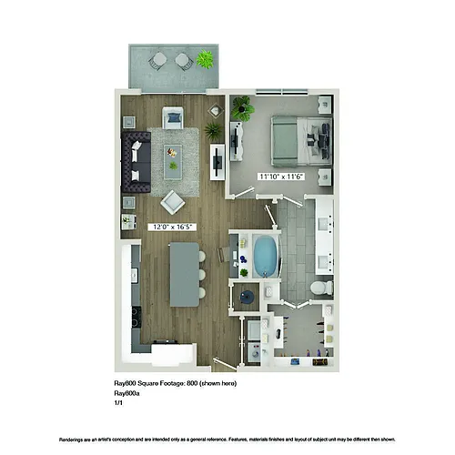 Floor plan A41