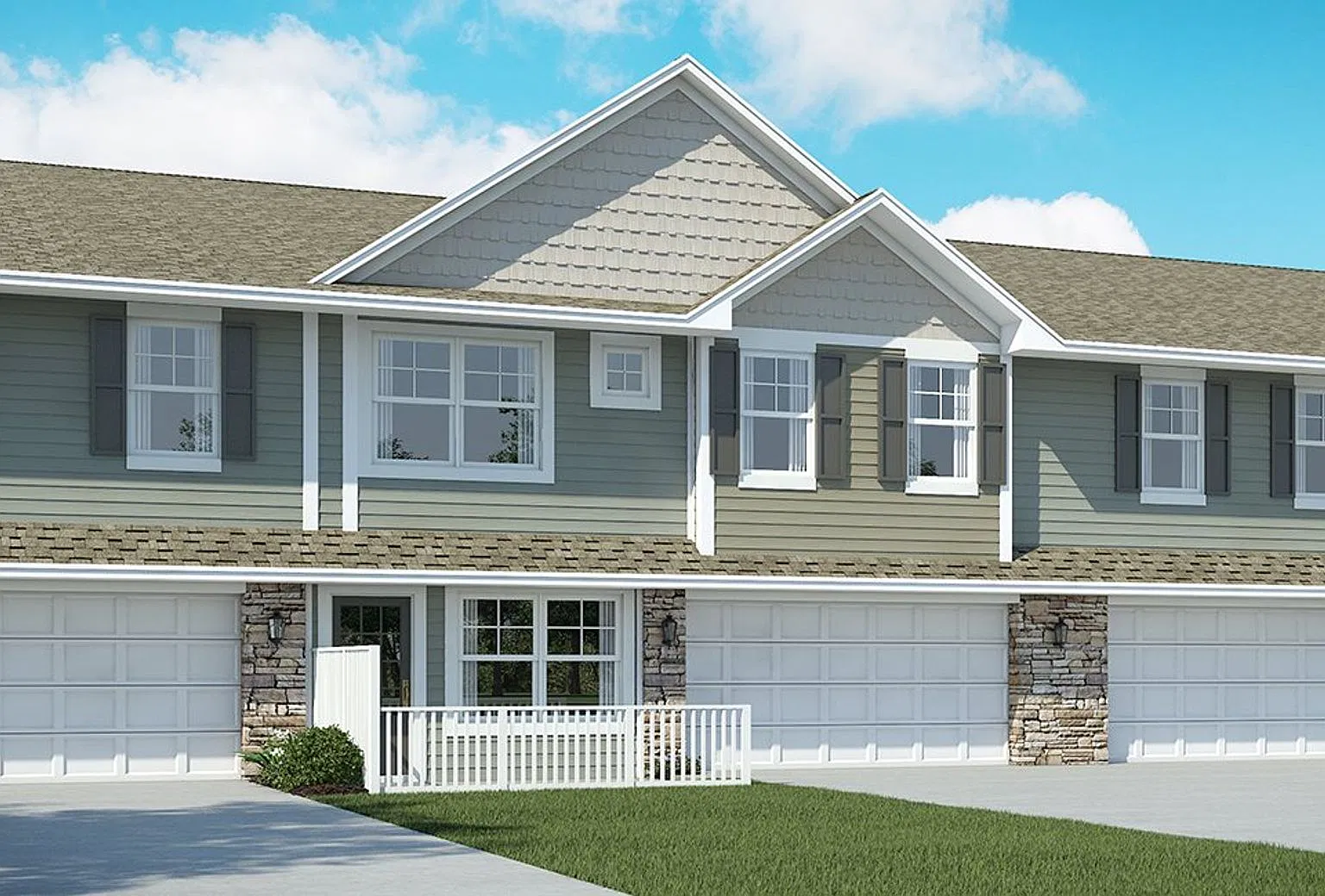 Brand New Townhome from Builder Never Lived In with Large Primary Suite, Loft-Office, 3 Baths and... — Photo 1