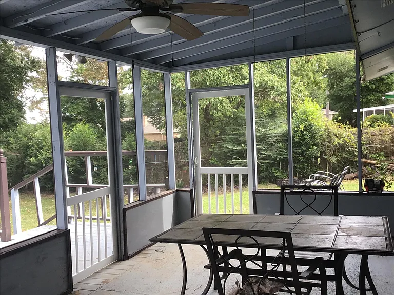screened in porch