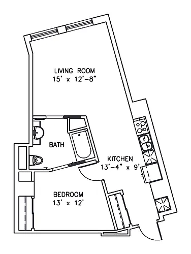 Floor plan The Kamper