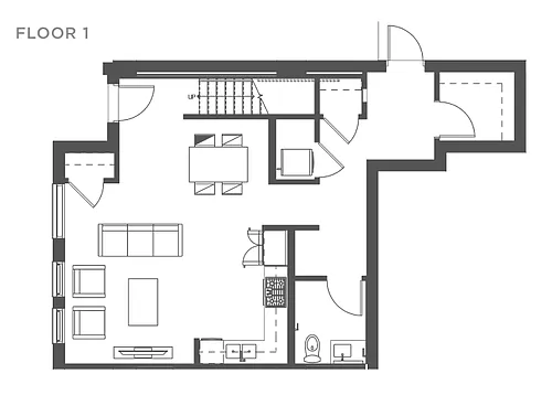 Floor plan TH 2.4