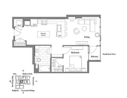 Floor plan 1F