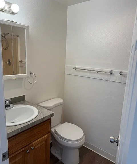 Master bedroom has its own "en-suite" bathroom with newer vanity and stand-up shower!