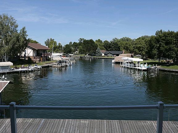 Upper view of harbor