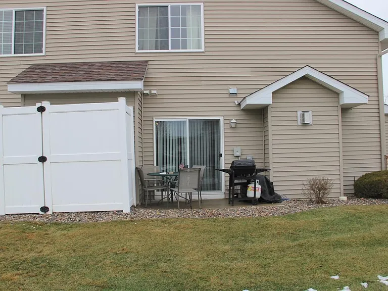 View of patio door area