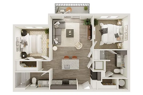 Floor plan B1