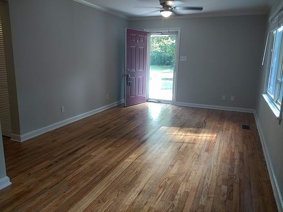 Entrance into the living room.