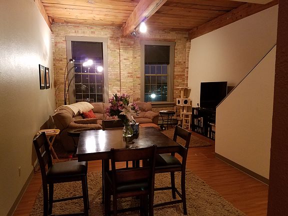 Dining room with Living room