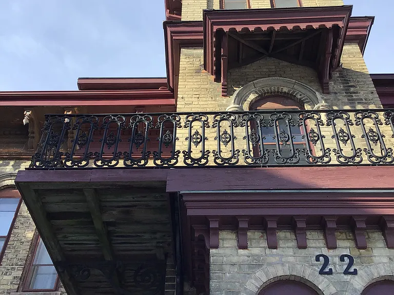Balcony, shared