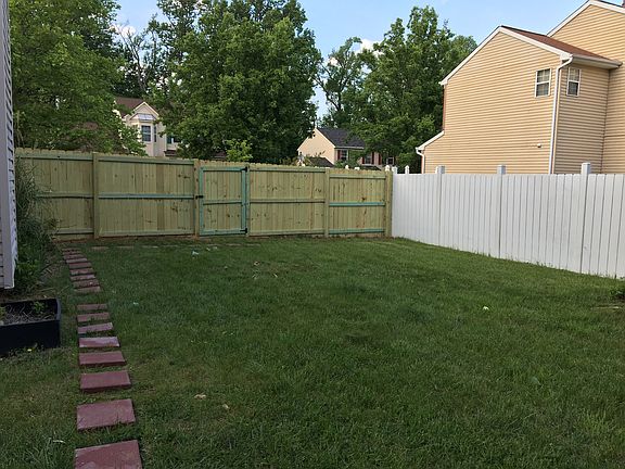 Large back yard