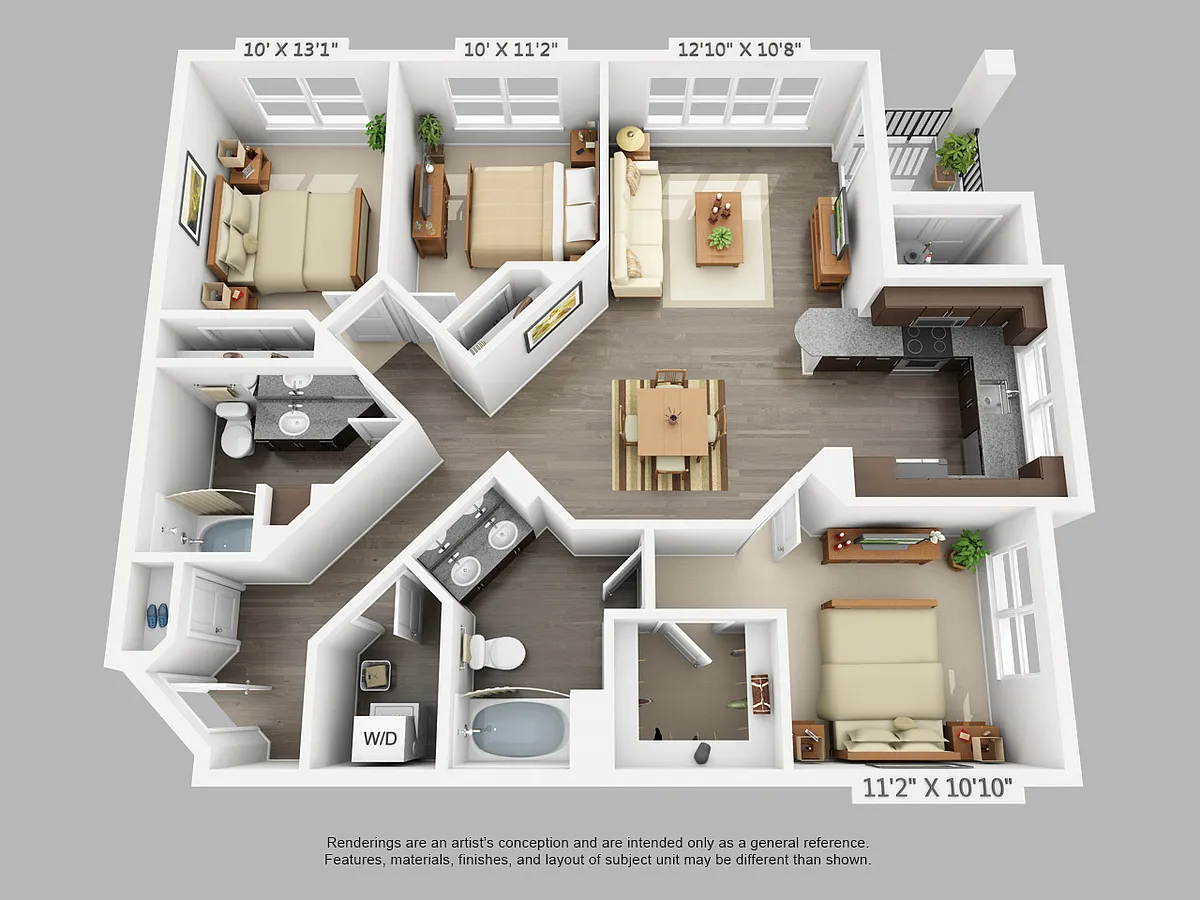 Floor plan C1