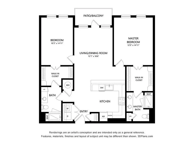Floor plan B1e