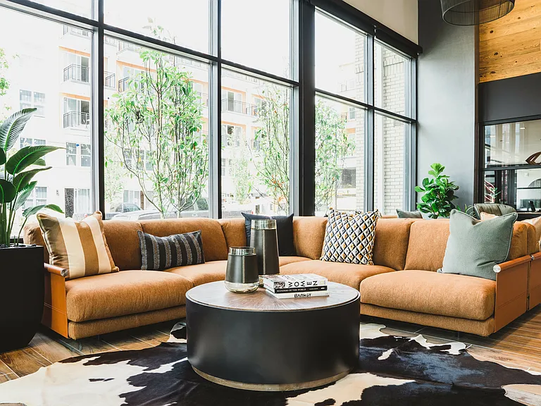 Lounge style seating