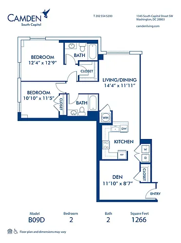 Floor plan B09D