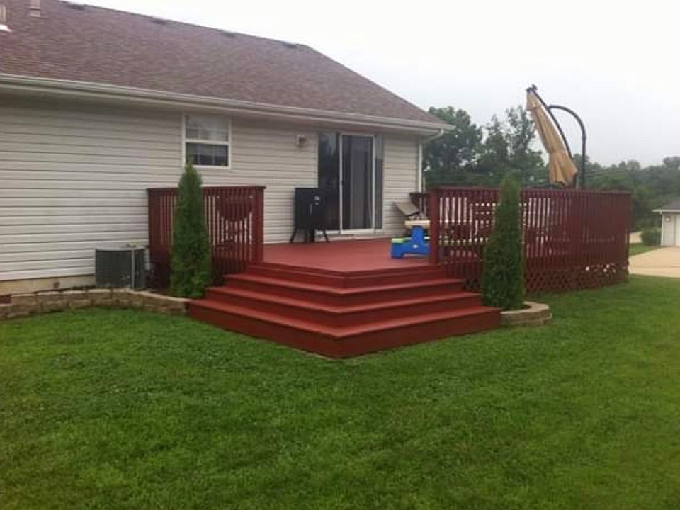 Deck built in 2013