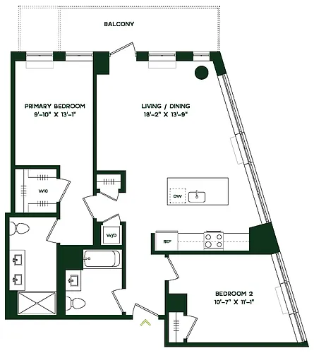 Floor plan B11E