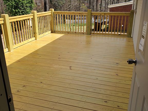 New deck