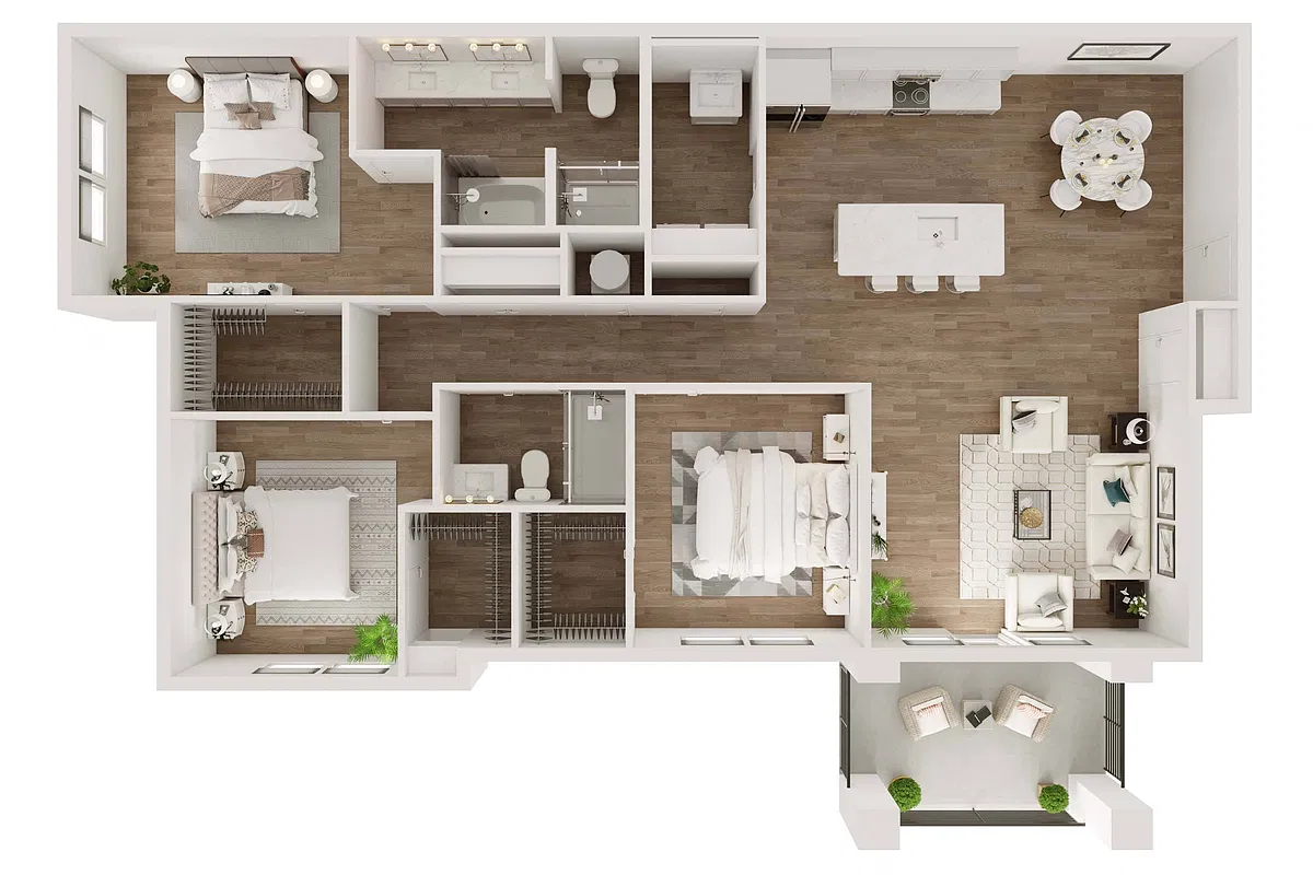 Floor plan C