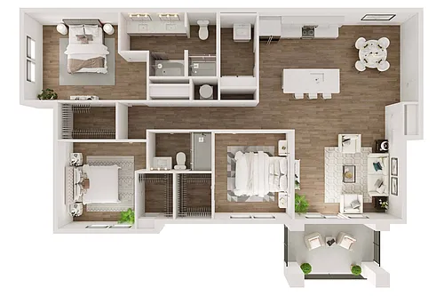 Floor plan C