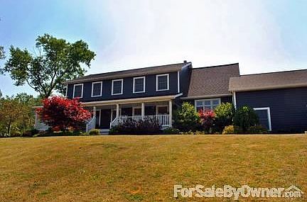 Front view from road