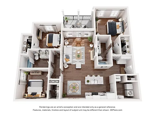 Floor plan The Homestead