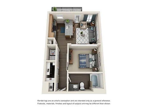Floor plan A1A