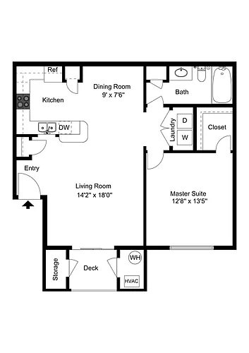 Floor plan Swan