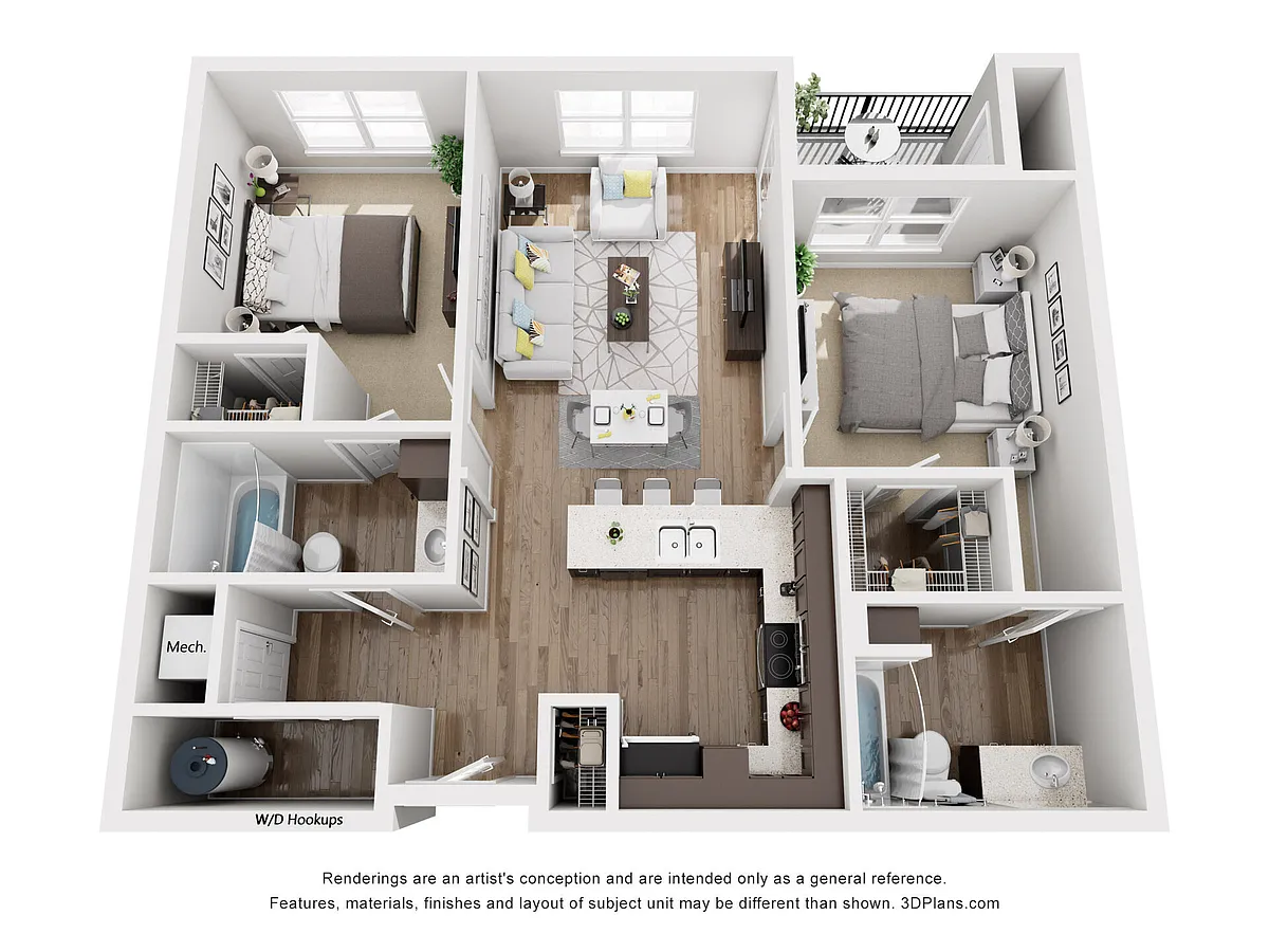 Floor plan B1