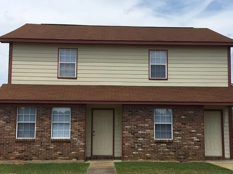 Front of duplex