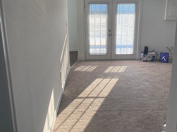 View from the bedroom to living room