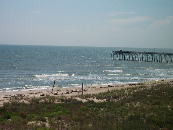 Ocean views and Kure Beach Pier