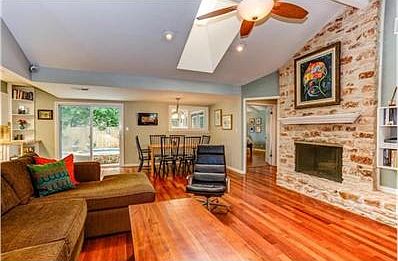 Open family room