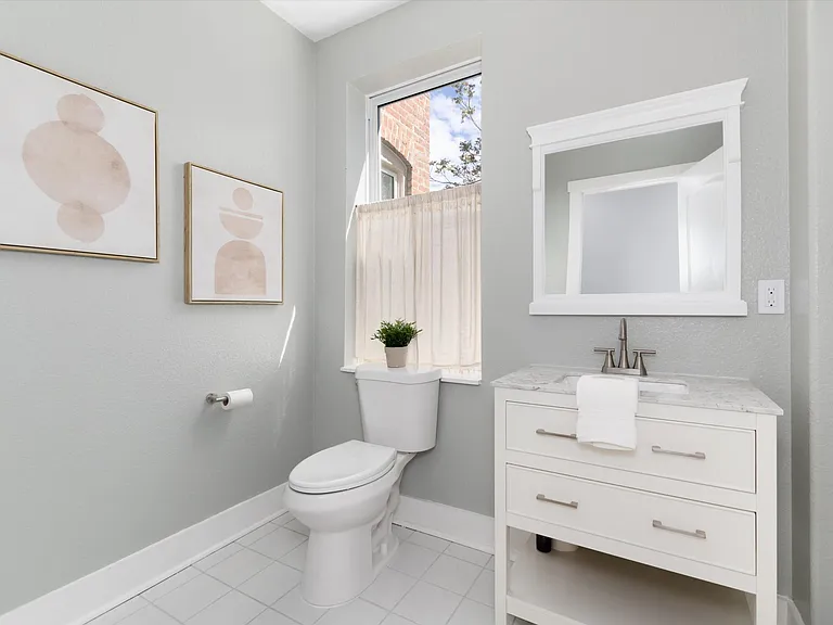 Upstairs bathroom