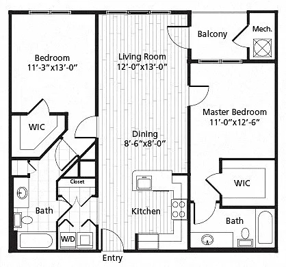 Floor plan C1