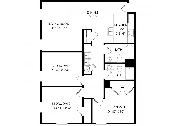 Floor plan Windtree