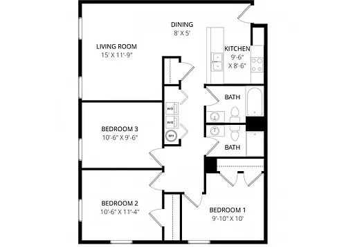Floor plan Windtree