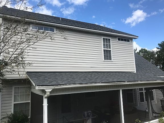 Picture of new roof Back 
