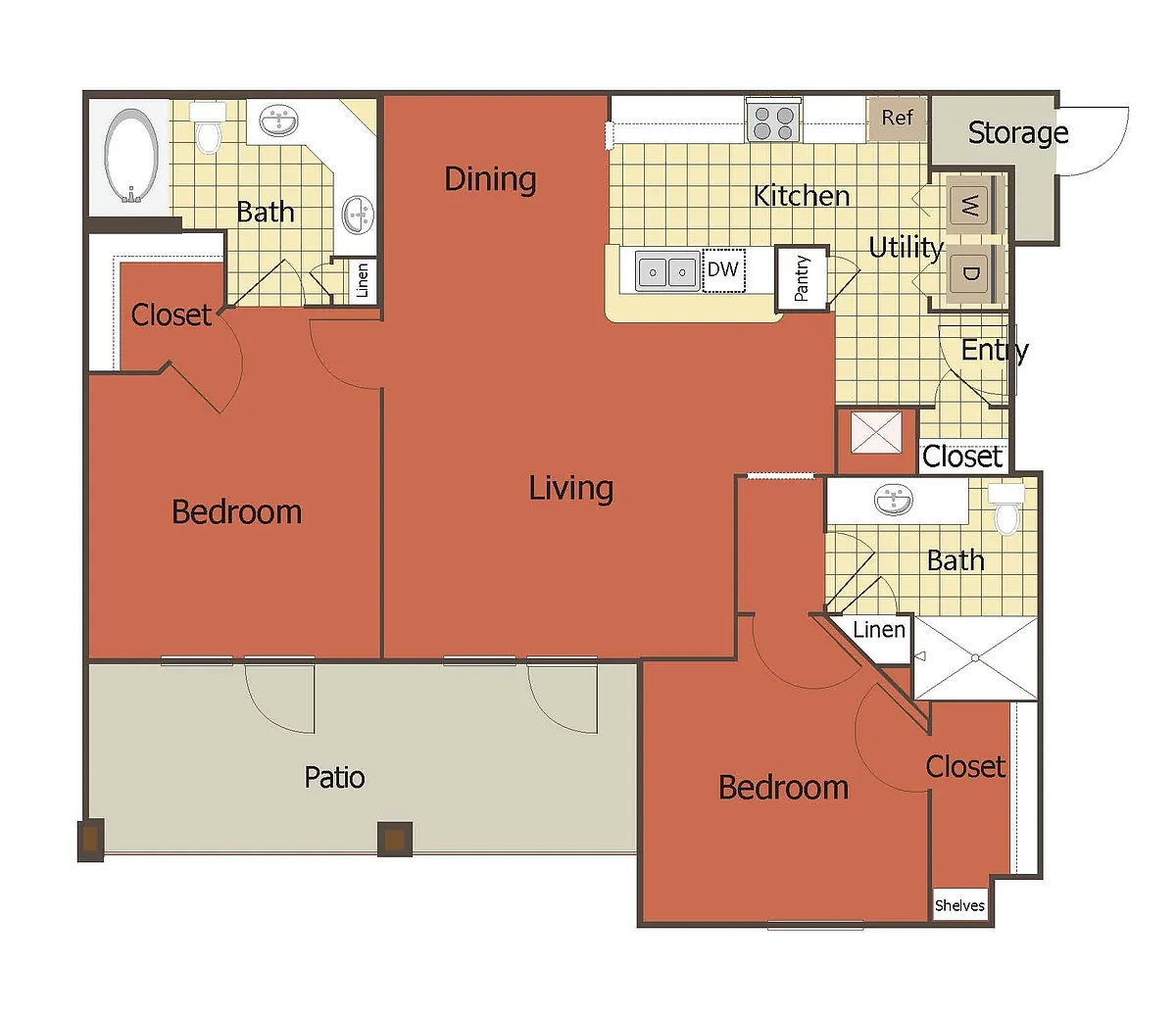 Floor plan B2