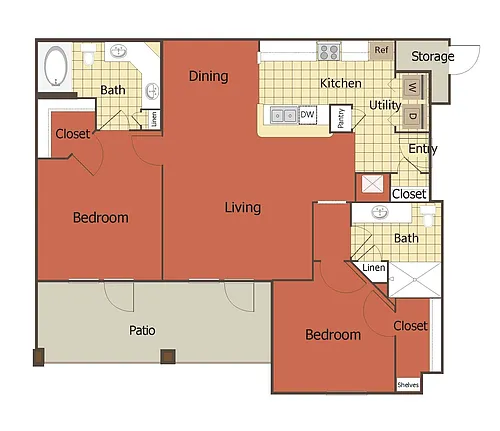 Floor plan B2