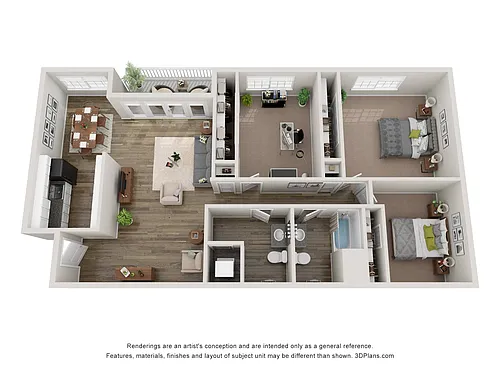 Floor plan Compton
