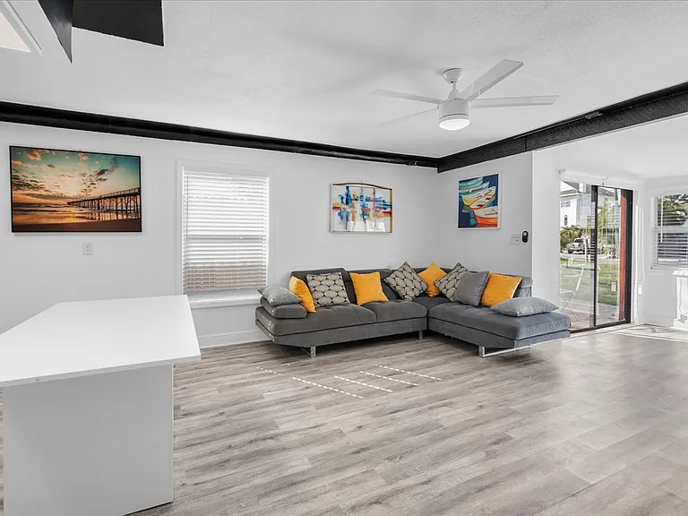 Tiled modern flooring