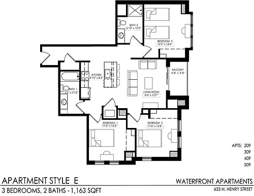 Floor plan E