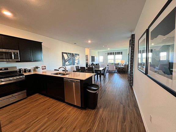 Open concept living area