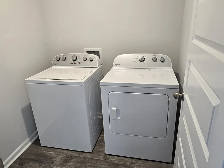 upstairs laundry room