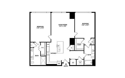 Floor plan B8