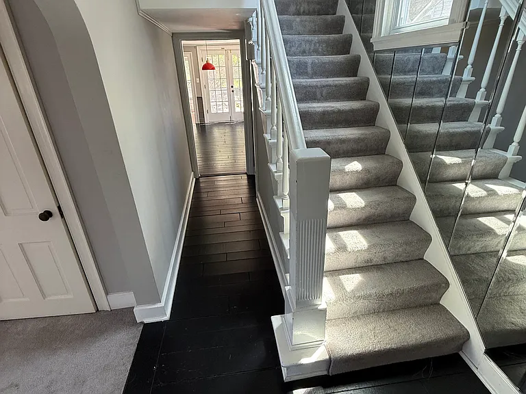 Front Entrance with stairs to Upstairs Bedroom