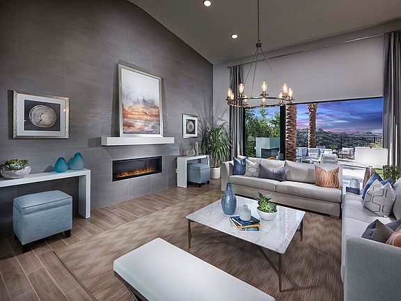 Vista Del Mar - Plan 1 - Living Room