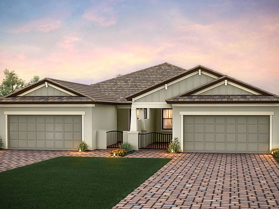 Elevation C1A with tile roof