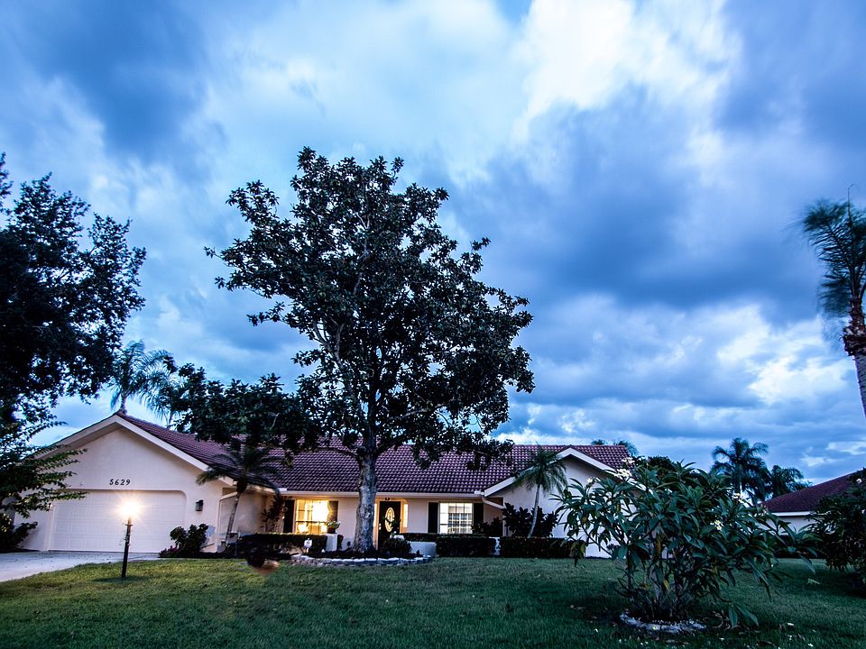 Twilight front of home