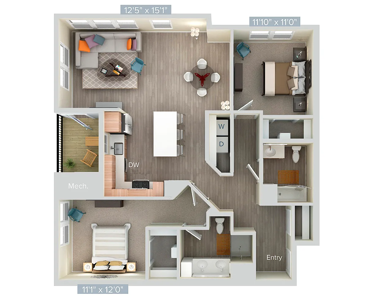 Floor plan B12-sc1-1263